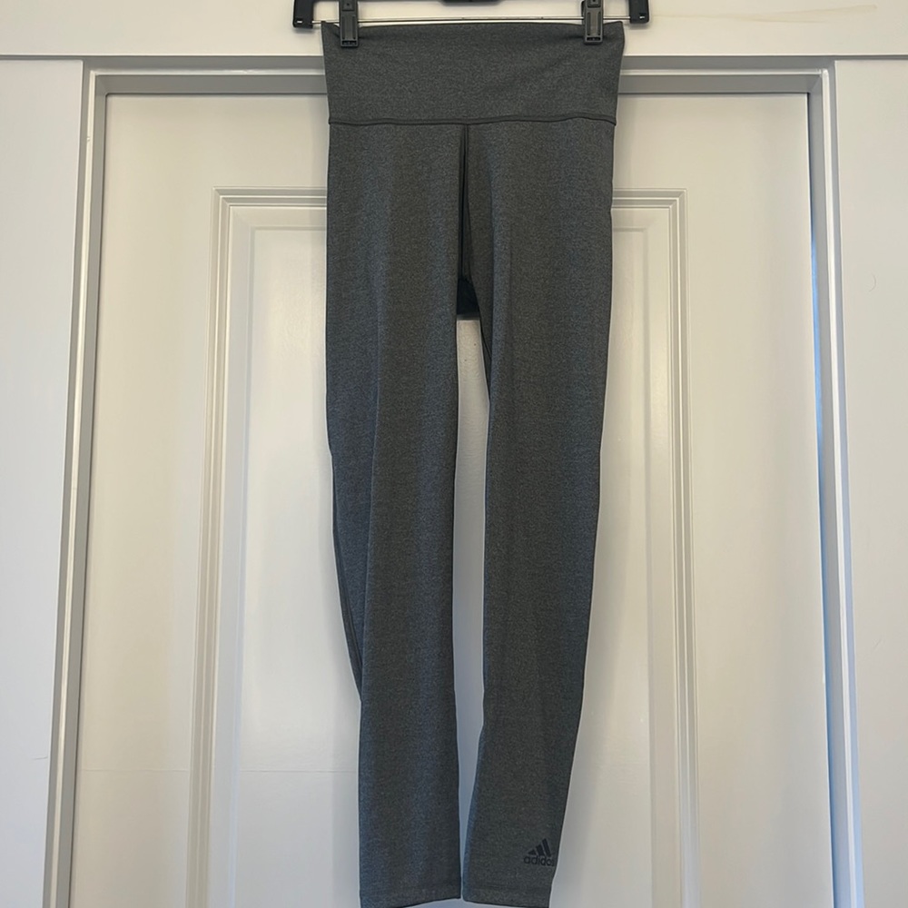 ADIDAS gray workout leggings